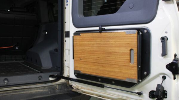 TABLETTE PLIANTE ALU CAB POUR PORTE ARRIERE – Image 3