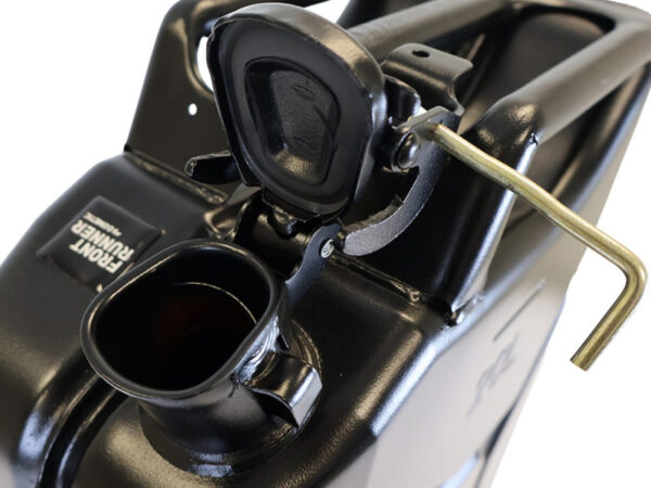 Jerrican 20L Finition en acier mat noir Front Runner – Image 2