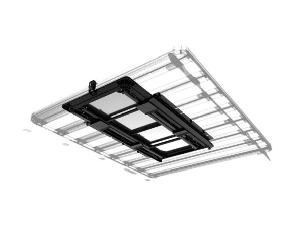 KIT TABLE DE CAMPING PRO EN INOX AVEC SYSTEME DE STOCKAGE SOUS LA GALERIE FRONTRUNNER (550x1130MM) – Image 2