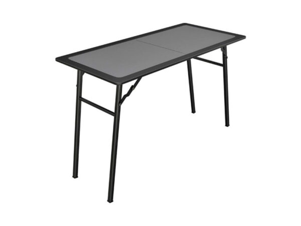 KIT TABLE DE CAMPING PRO EN INOX AVEC SYSTEME DE STOCKAGE SOUS LA GALERIE FRONTRUNNER (550x1130MM) – Image 4