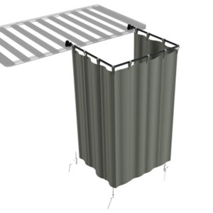 CABINE DE DOUCHE MONTEE SUR LA GALERIE FRONTRUNNER