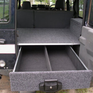 TIROIR DE RANGEMENT SIMPLE 790 X 1070 X 280 MM ARB POUR LAND ROVER DEFENDER 110 DE 2002 A 2016