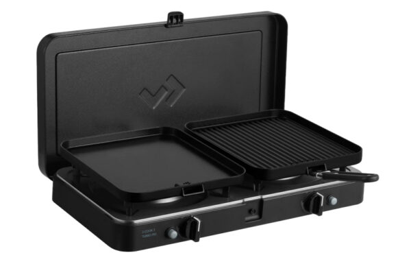 RECHAUD A GAZ 2 FEUX CADAC 2 COOK 3 TURBO DELUXE FFD – Image 2