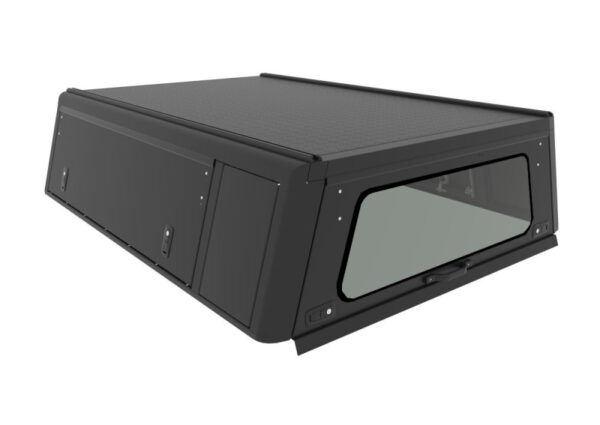 HARDTOP ALU CAB EXPLORER 3 (EXTRA CABINE) - ALUMINIUM LISSE NOIR