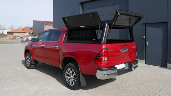 HARDTOP ALU CAB EXPLORER 3 (DOUBLE CABINE) - ALUMINIUM LISSE NOIR – Image 2