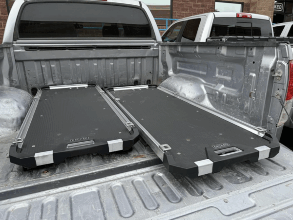 DEMI PLATEAU COULISSANT CARGOGLIDE DECKED POUR PICK UP EXTRA CABINE 1720 X 615 MM OUVERTURE 75% – Image 4