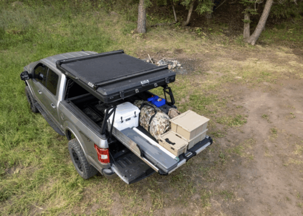 PLATEAU COULISSANT CARGOGLIDE DECKED POUR PICK UP EXTRA CABINE 1720 X 1046 MM OUVERTURE 100% – Image 3