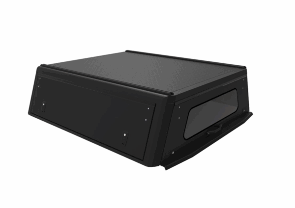 HARDTOP ALU CAB EXPLORER 3 (DOUBLE CABINE) - ALUMINIUM LISSE NOIR