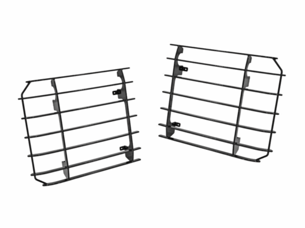 GRILLES DE PROTECTION DE FEUX AVANT POUR UN LAND ROVER DEFENDER (1983-2016) - DE FRONT RUNNER