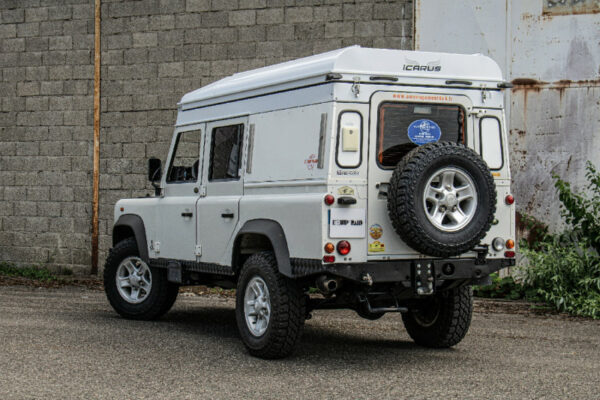 TOIT RELEVABLE ALU CAB ICARUS BLANC POUR LAND ROVER DEFENDER 110 – Image 2