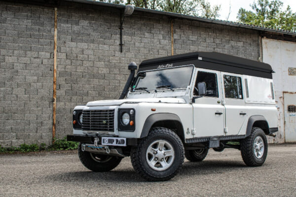 TOIT RELEVABLE ALU CAB ICARUS NOIR POUR LAND ROVER DEFENDER 110 – Image 3