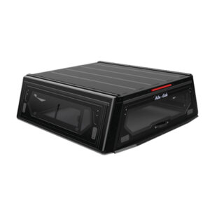 HARDTOP ALU CAB "CONTOUR NEXT GENERATION" (DOUBLE CABINE) - ALUMINIUM NOIR AVEC VITRES LATERALES