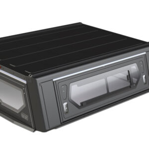 HARDTOP ALU CAB "CONTOUR NEXT GENERATION" - ALUMINIUM NOIR AVEC VITRES LATERALES